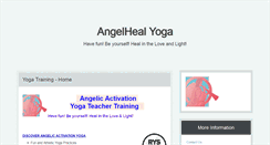 Desktop Screenshot of angelheal.com